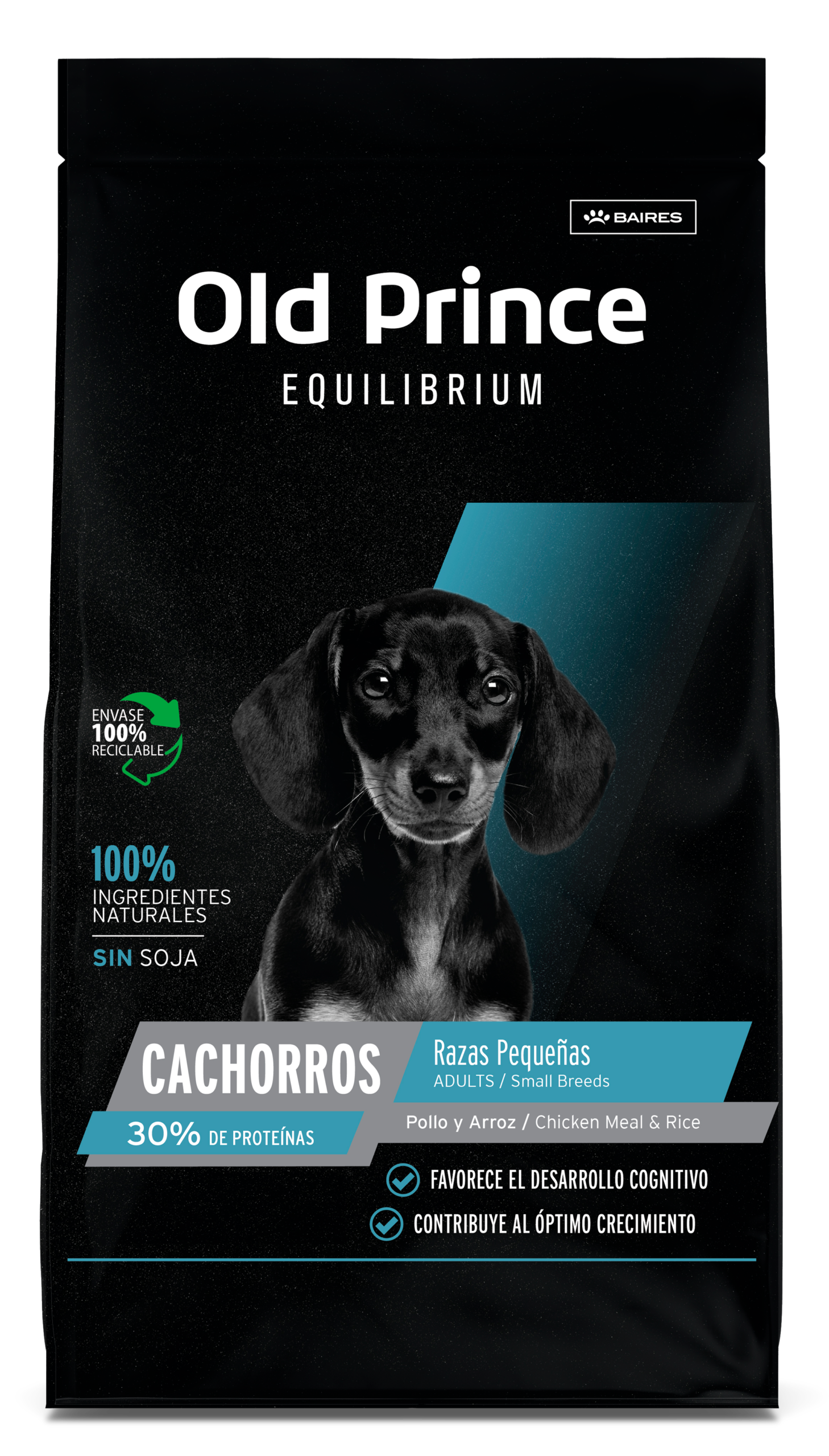 Old Prince Equilibrium Cachorros Razas Pequeñas Pollo y Arroz