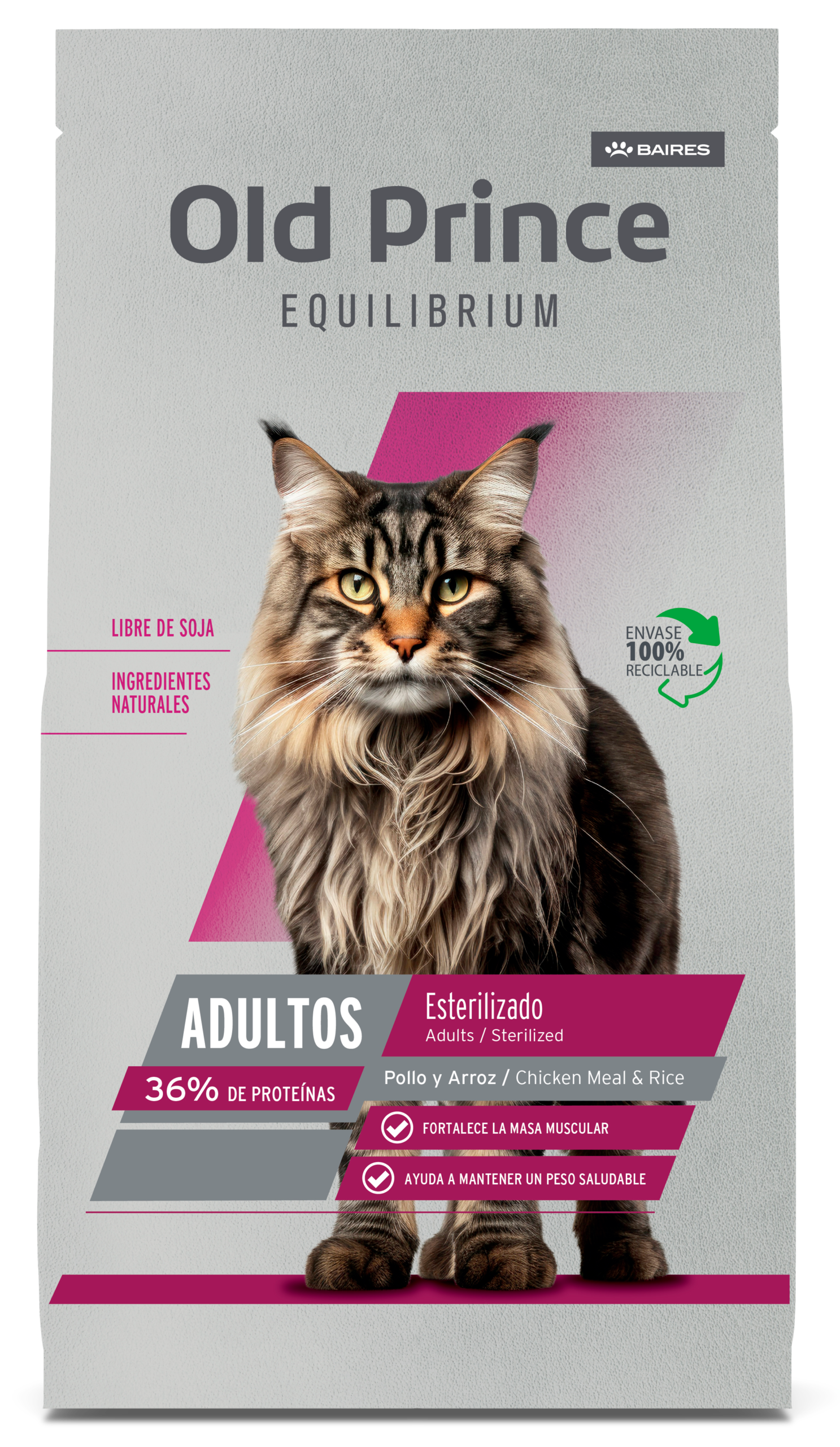 Old Prince Equilibrium Gatos Adultos Esterilizado